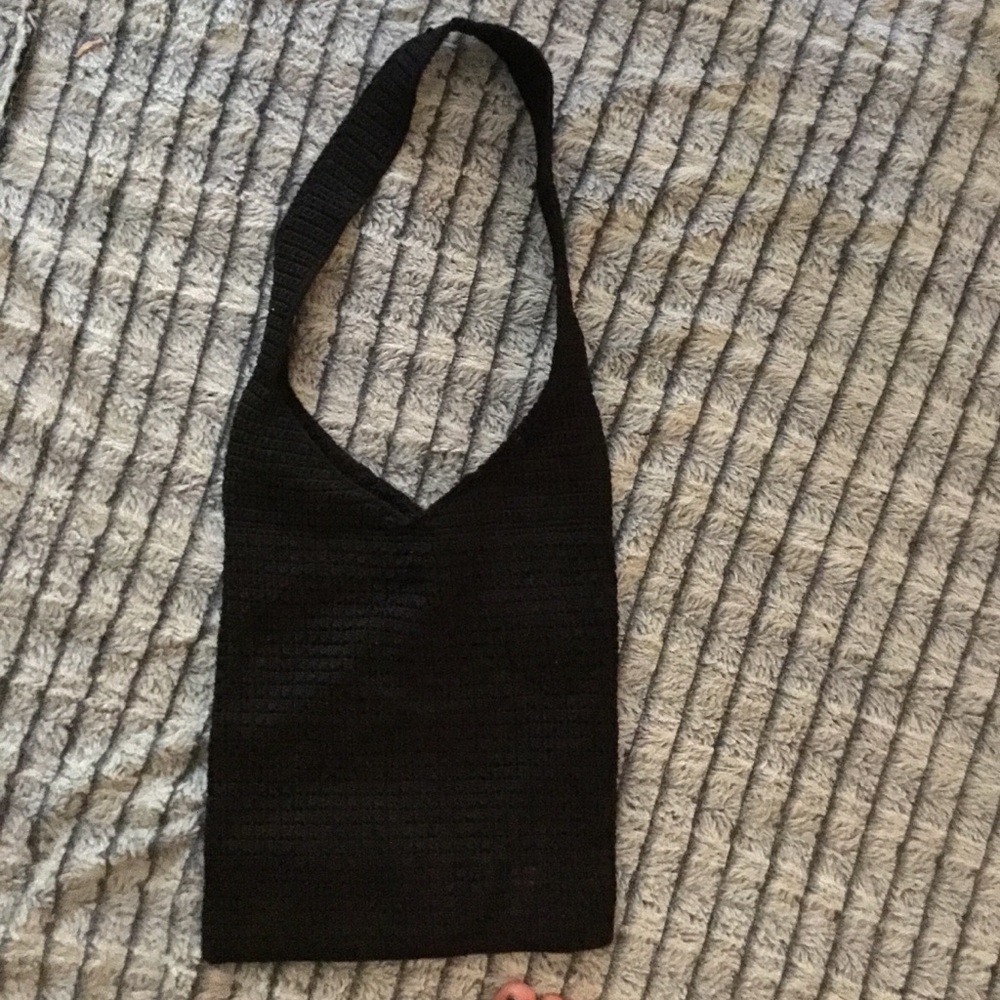 The sak crocheted purse//vintage